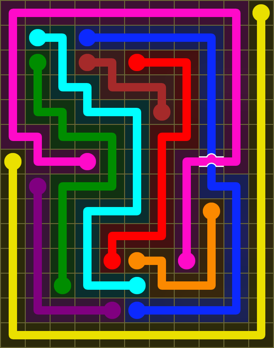 Flow Free 6302 Solution