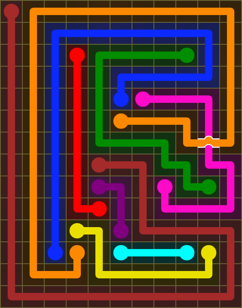 Flow Free 6311 Solution