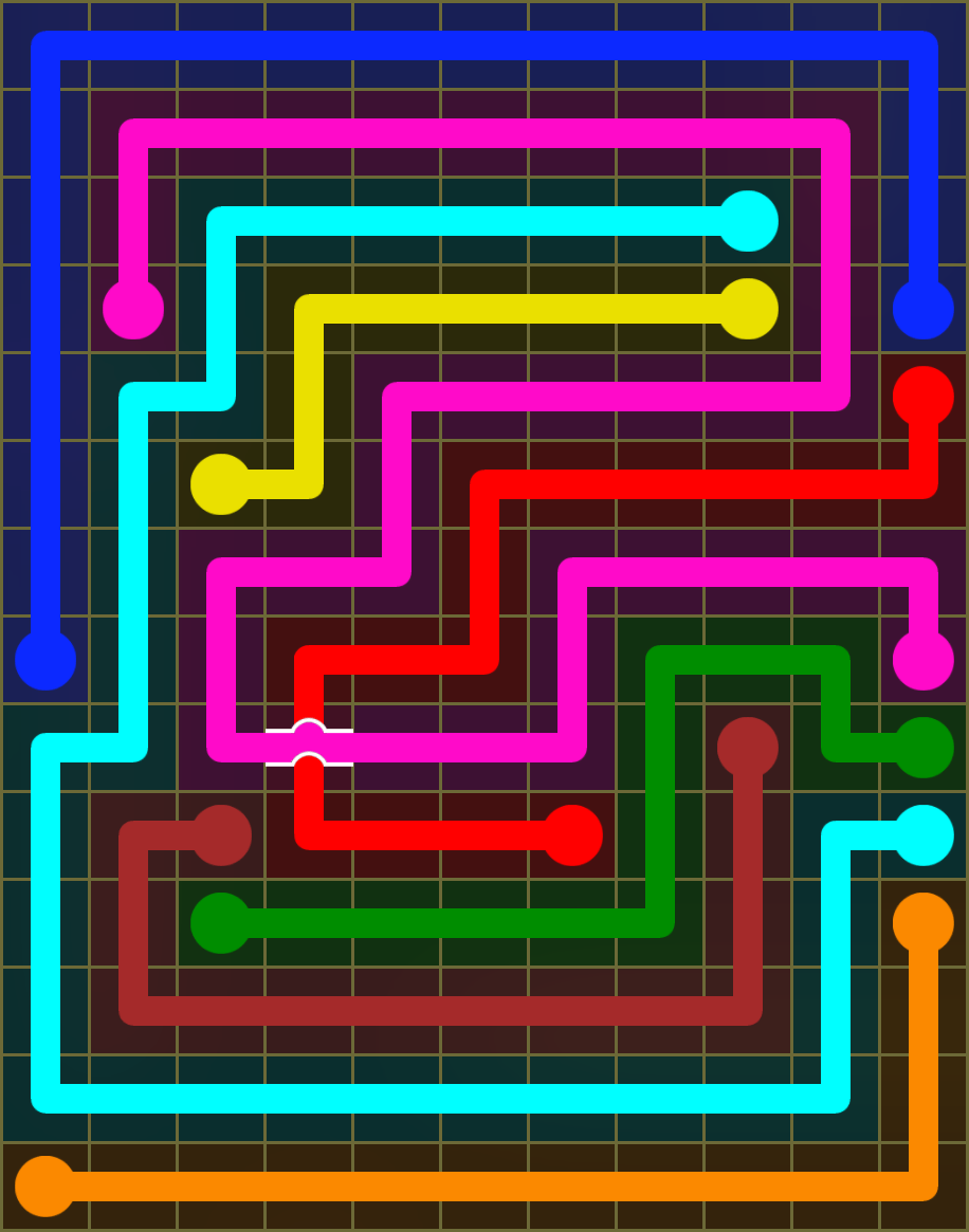 Flow Free 6314 Solution