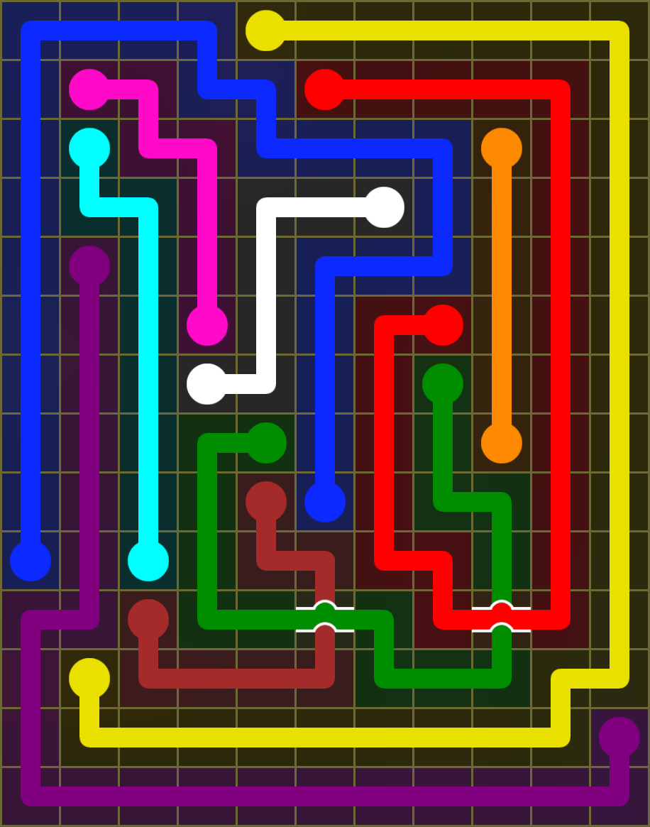 Flow Free 6332 Solution