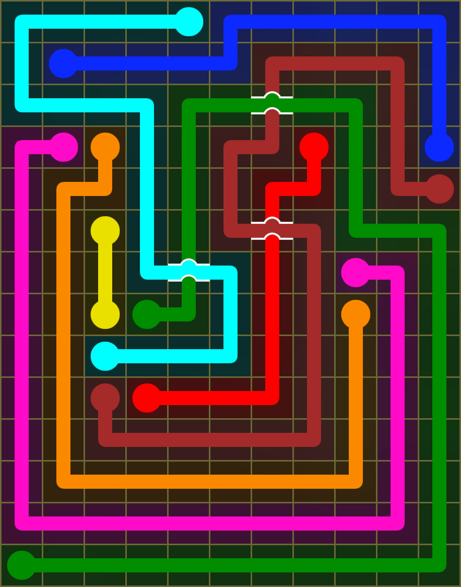 Flow Free 6337 Solution