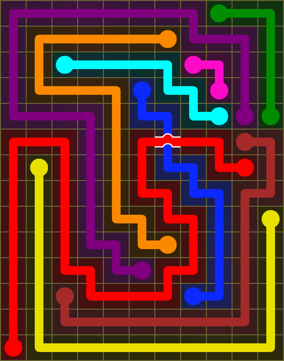 Flow Free 6339 Solution