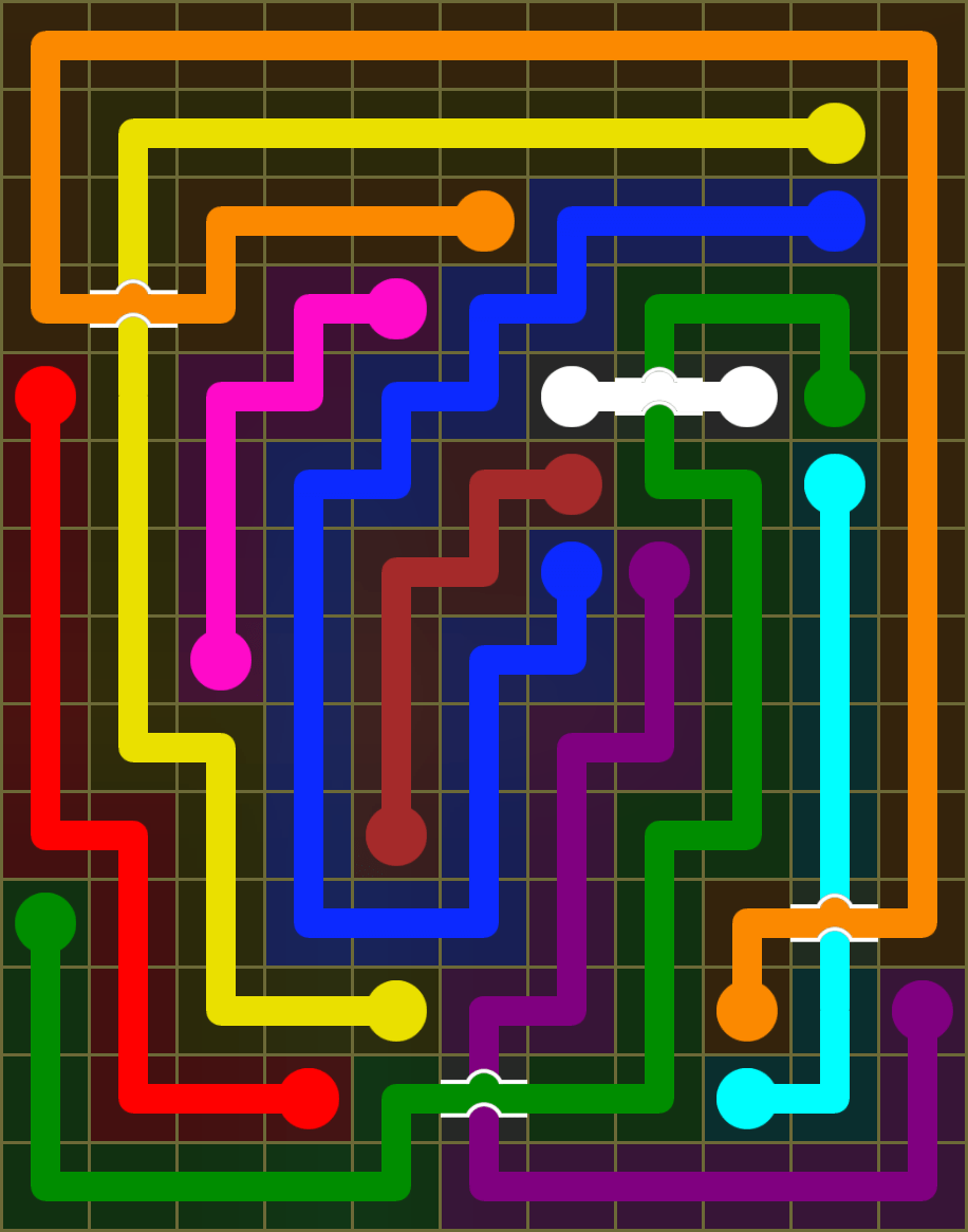 Flow Free 6341 Solution