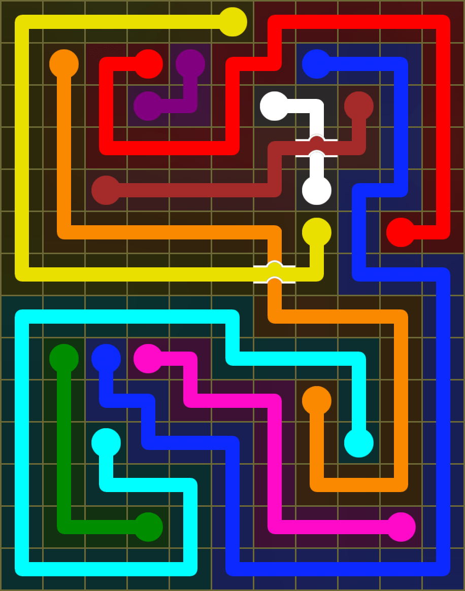 Flow Free 6346 Solution