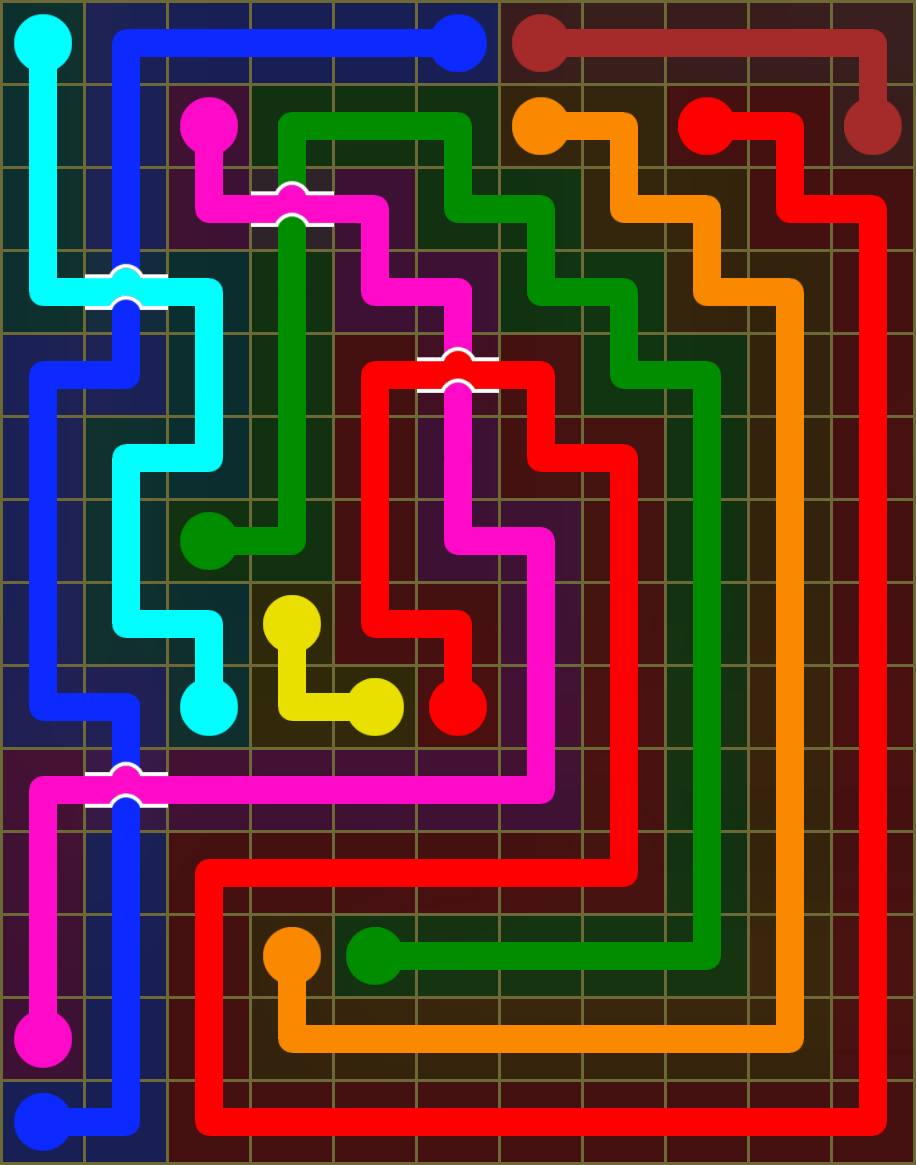 Flow Free 6353 Solution