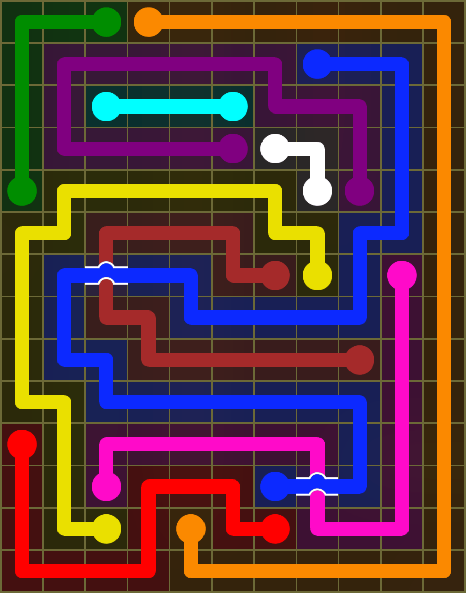 Flow Free 6392 Solution