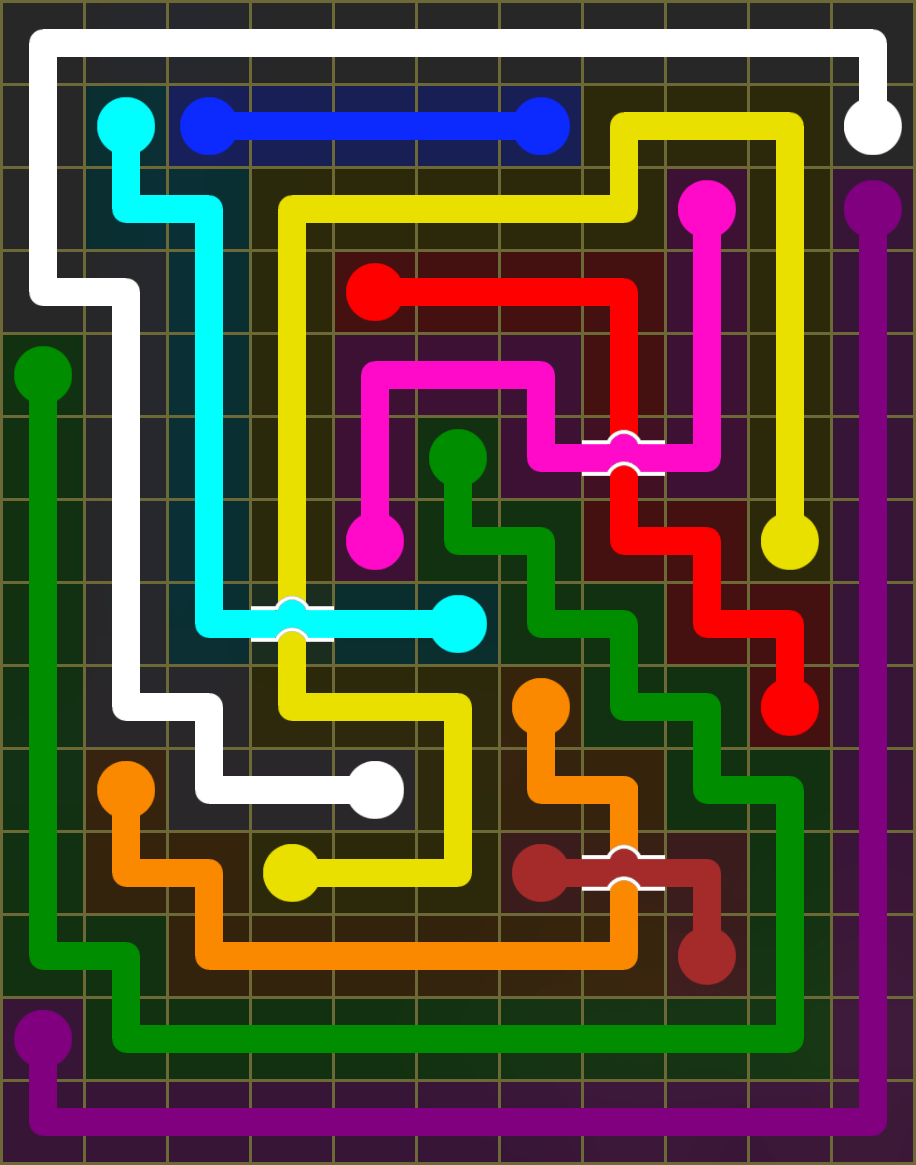 Flow Free 6477 Solution