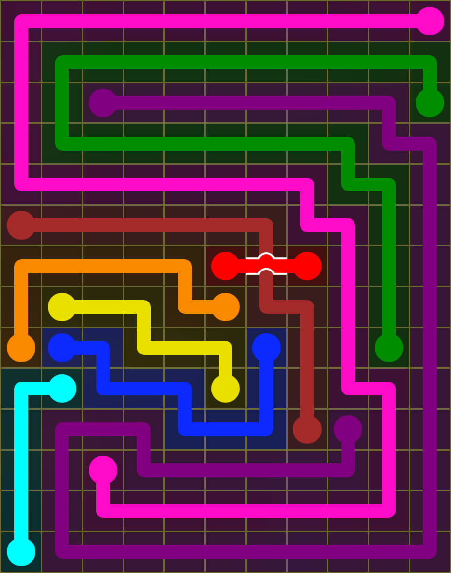 Flow Free 6482 Solution