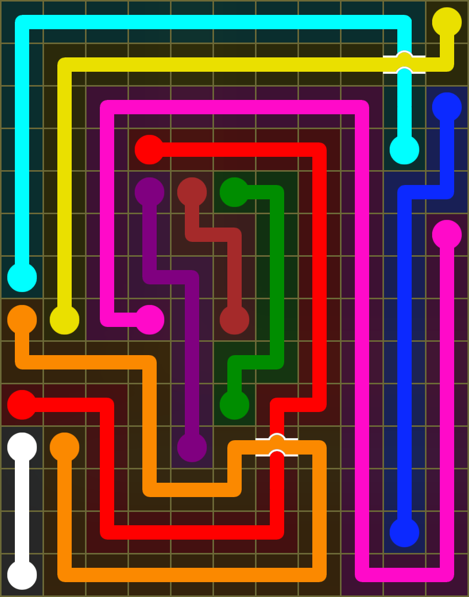 Flow Free 6512 Solution