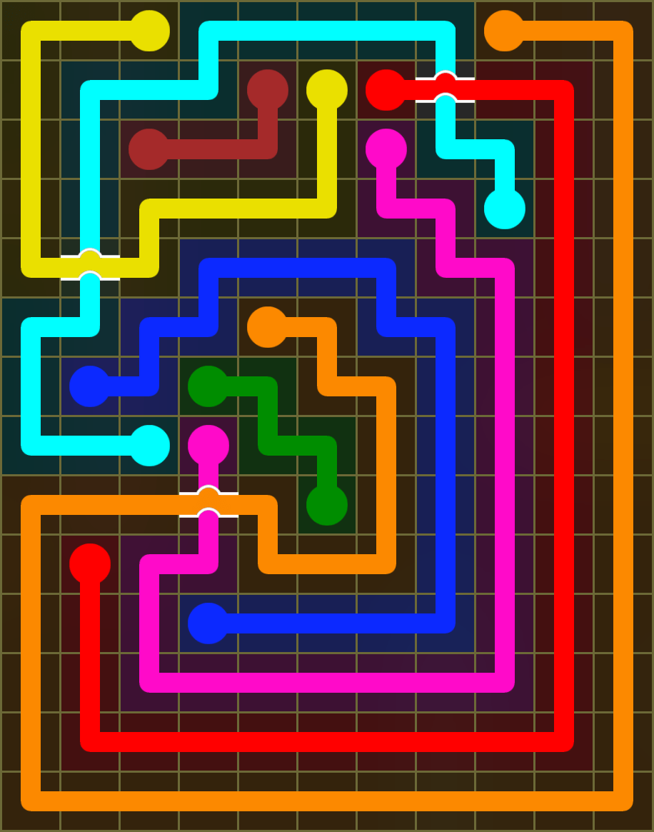 Flow Free 6522 Solution