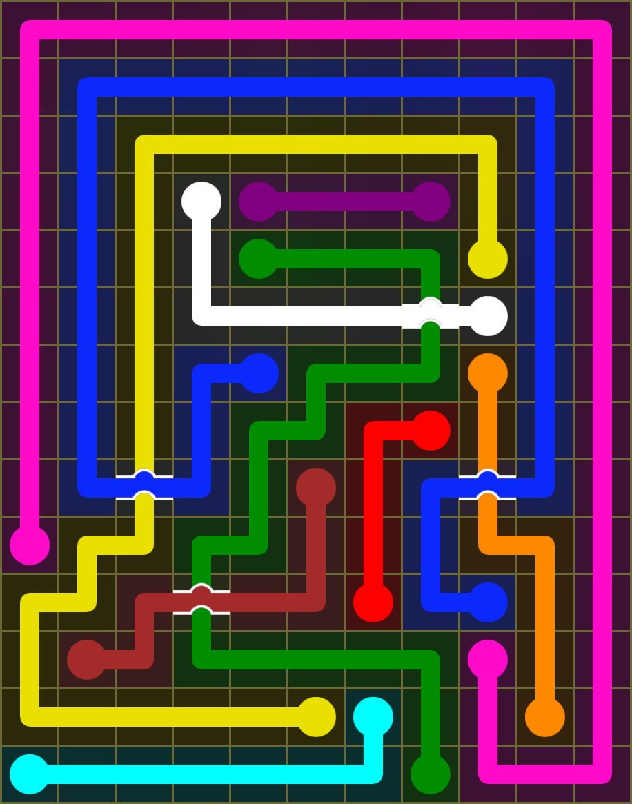 Flow Free 6532 Solution