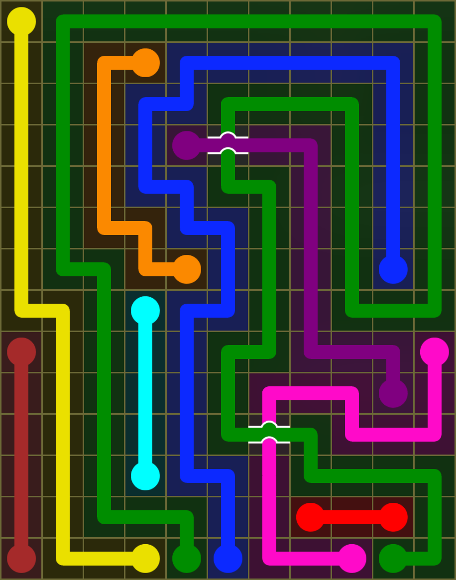Flow Free 6536 Solution