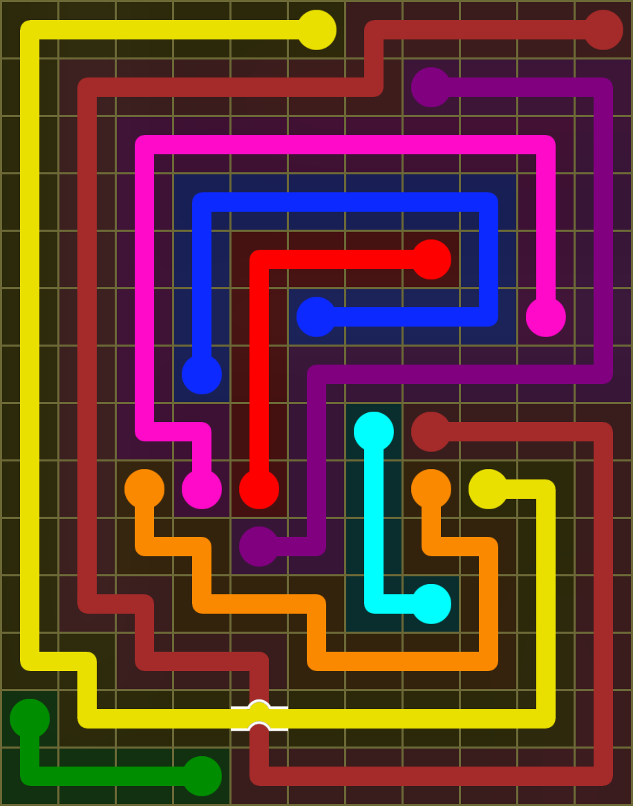 Flow Free 6561 Solution
