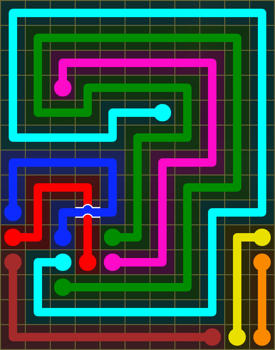 Flow Free 6565 Solution