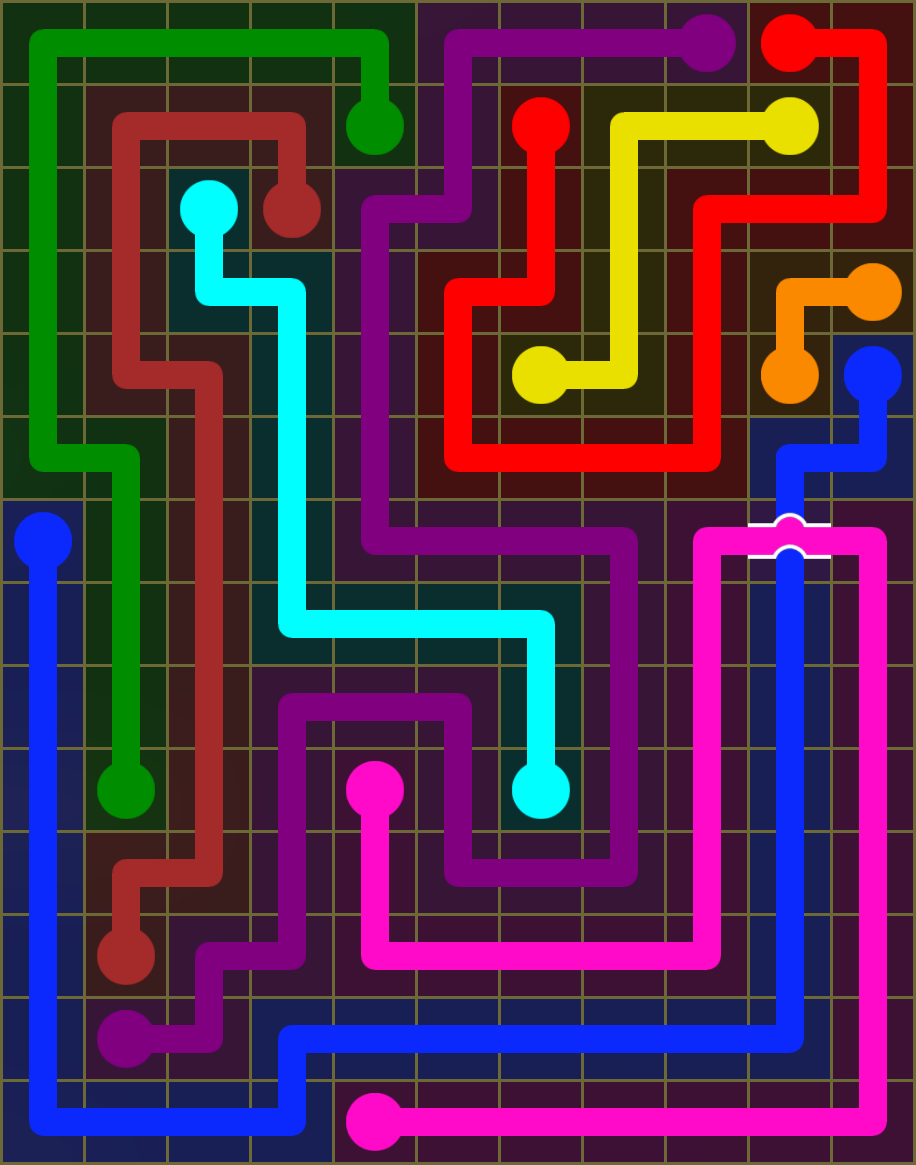 Flow Free 6173 Solution