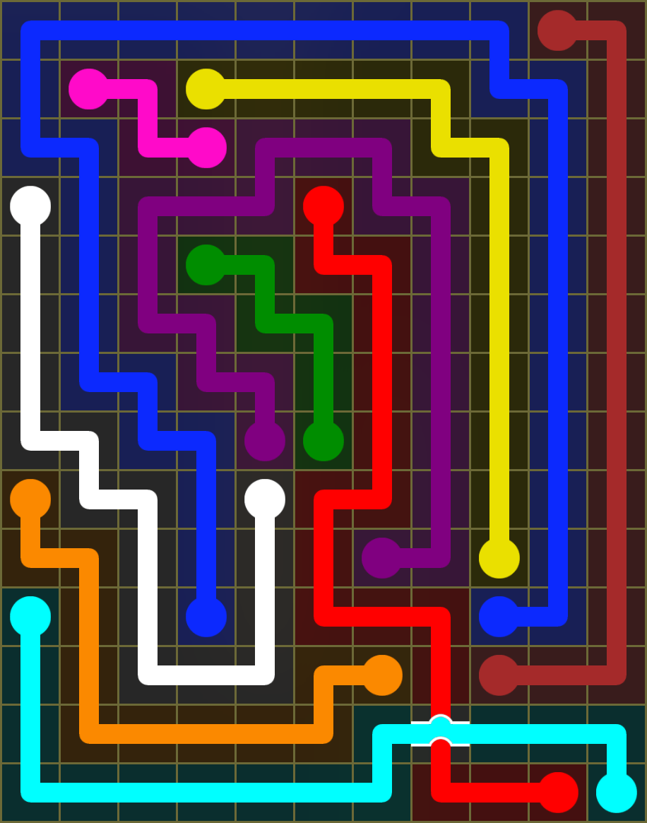 Flow Free 6193 Solution