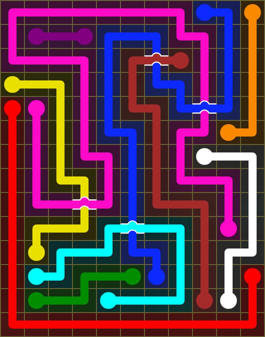 Flow Free 6214 Solution