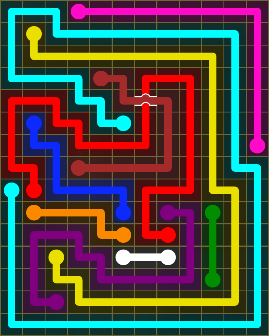 Flow Free 6772 Solution