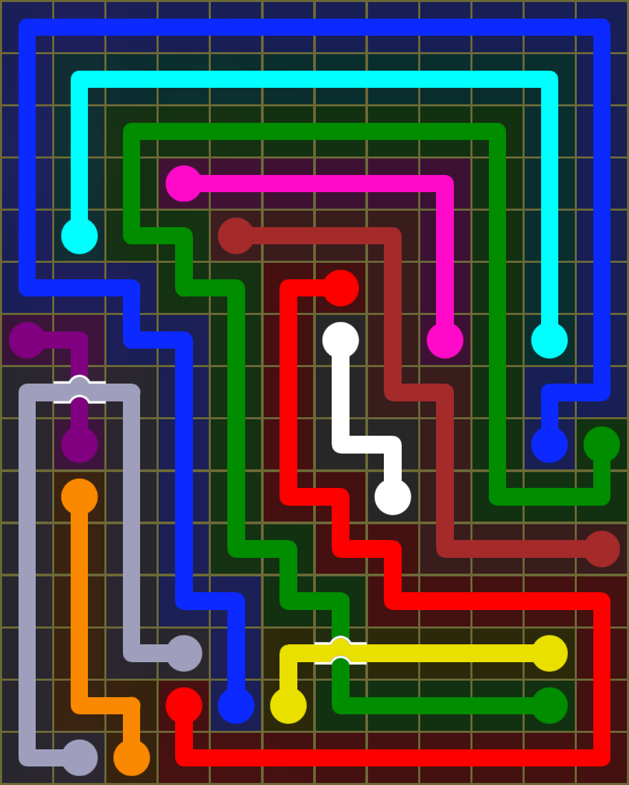 Flow Free 6784 Solution