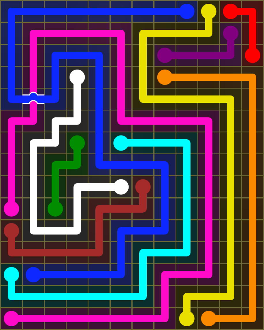 Flow Free 6602 Solution