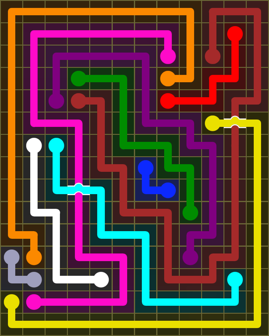 Flow Free 6913 Solution