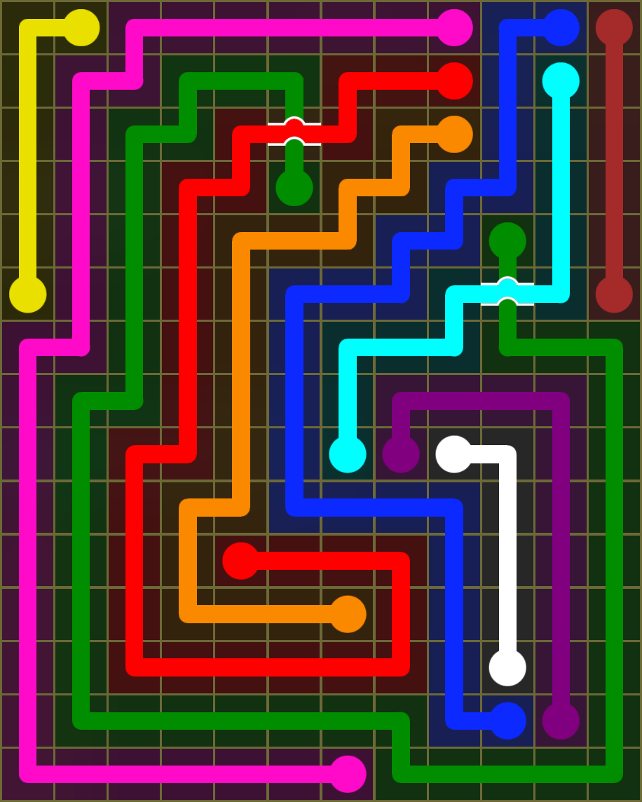 Flow Free 6918 Solution