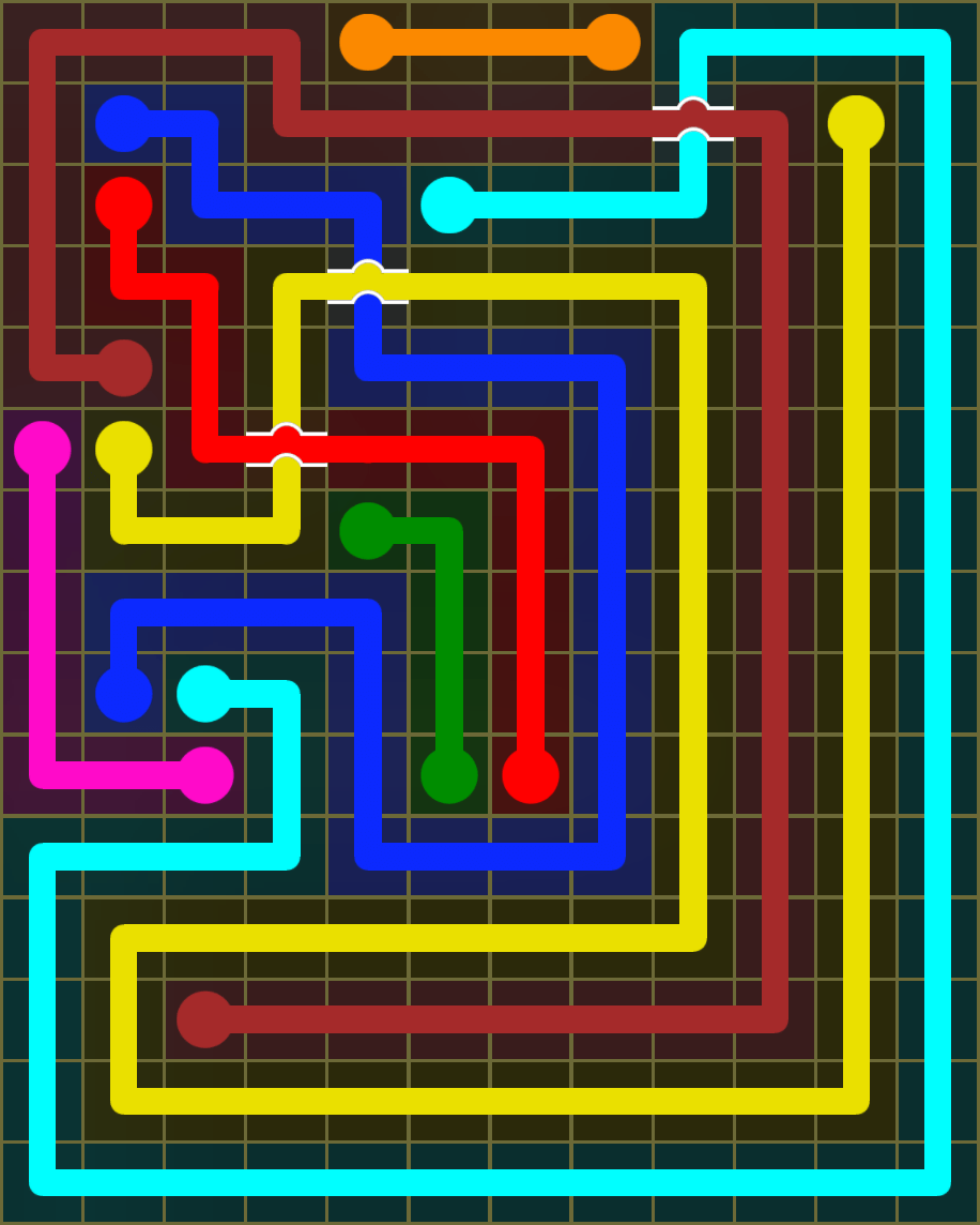 Flow Free 6941 Solution