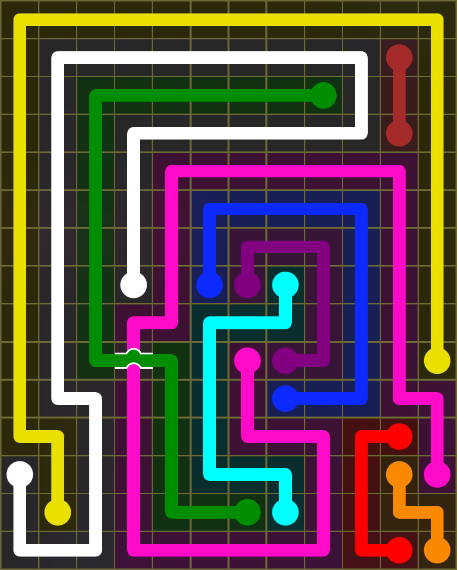 Flow Free 6979 Solution