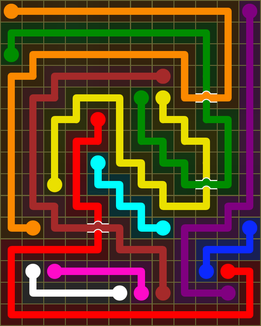 Flow Free 6666 Solution
