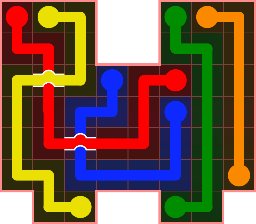 Flow Free 4332 Solution