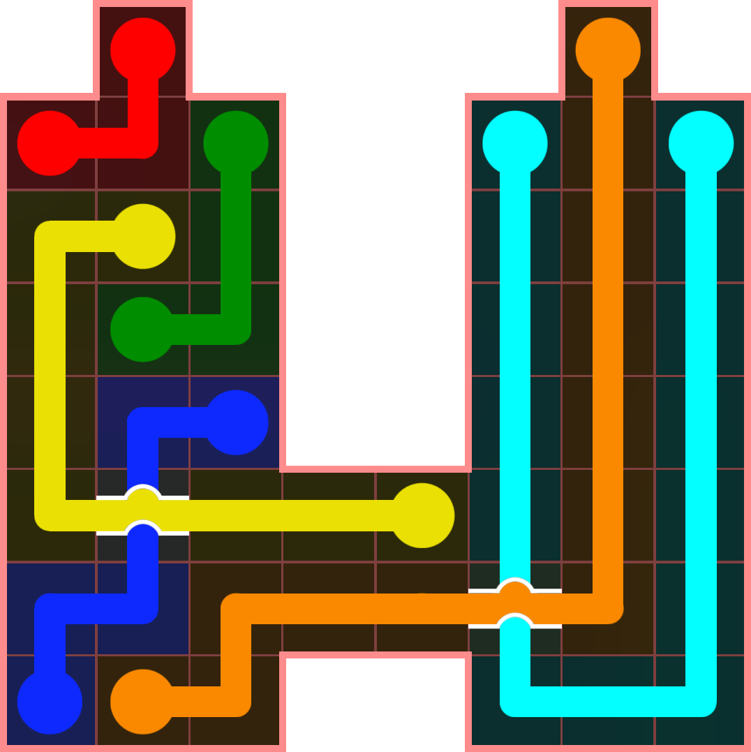 Flow Free 4333 Solution
