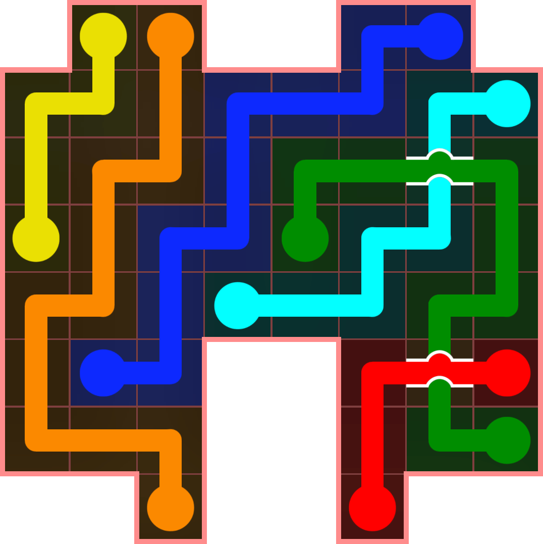 Flow Free 4334 Solution