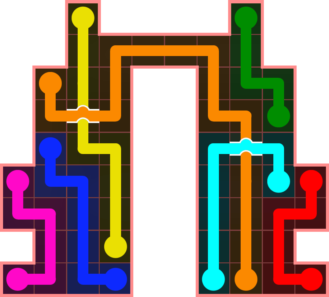 Flow Free 4341 Solution