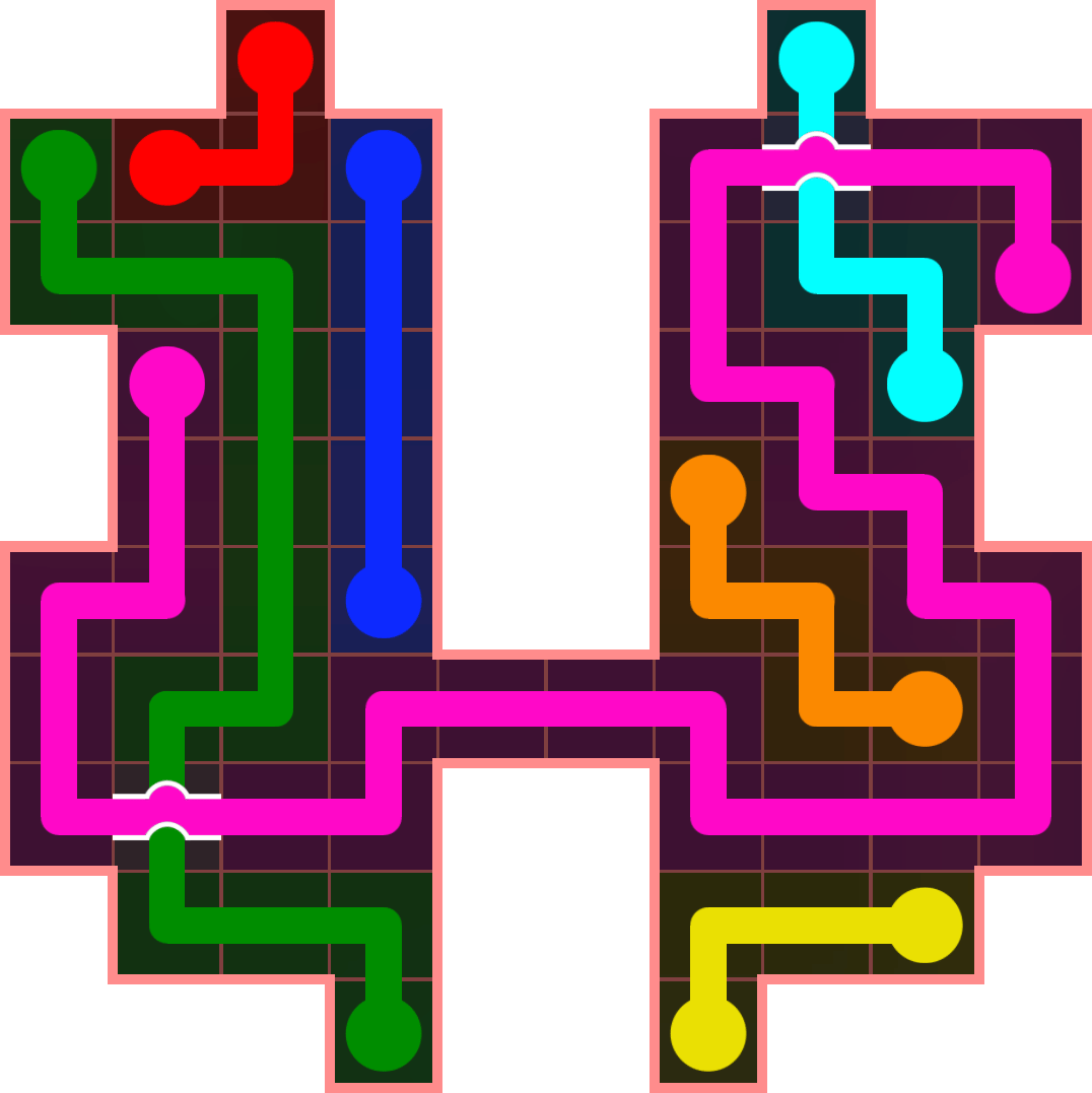 Flow Free 4349 Solution