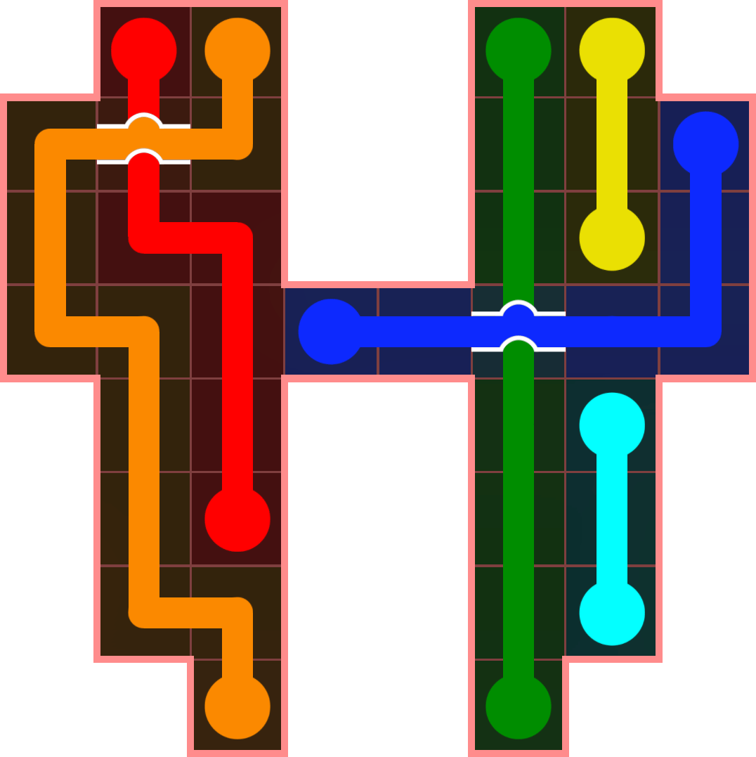Flow Free 4323 Solution
