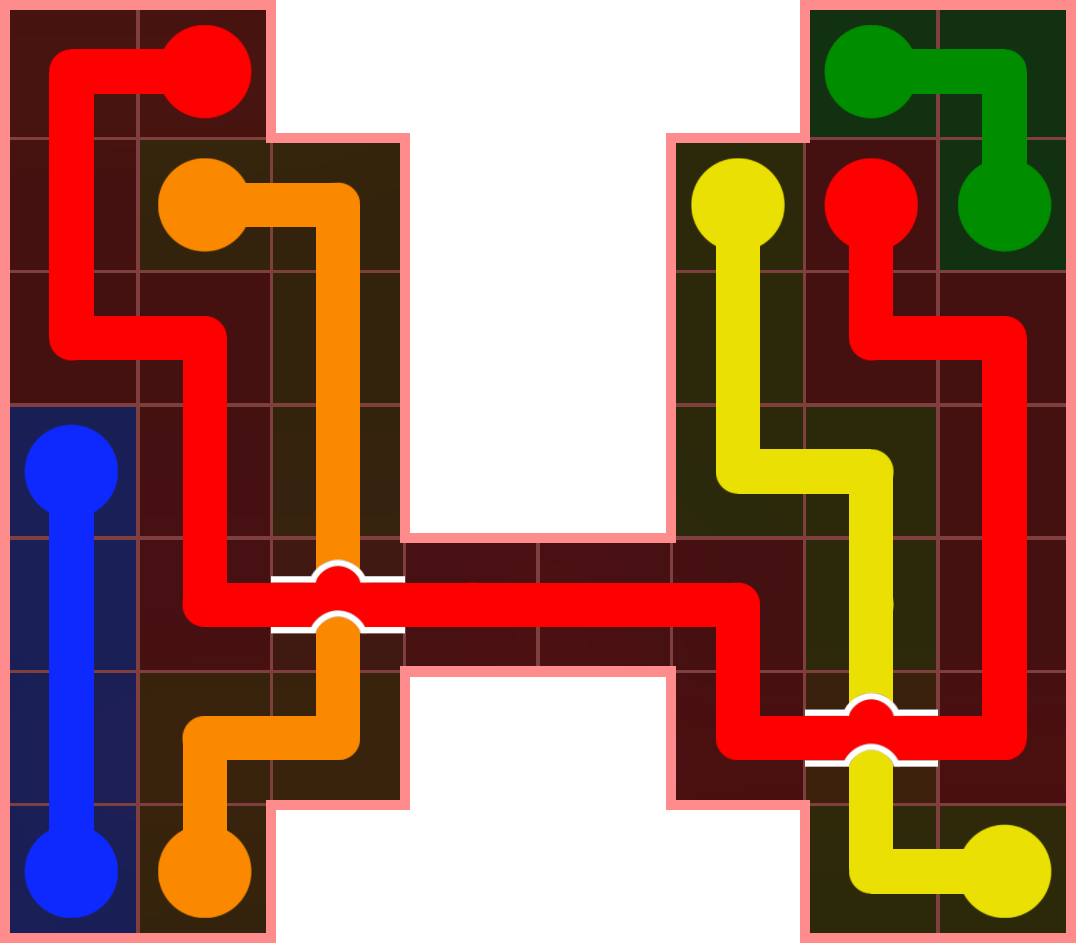 Flow Free 4325 Solution