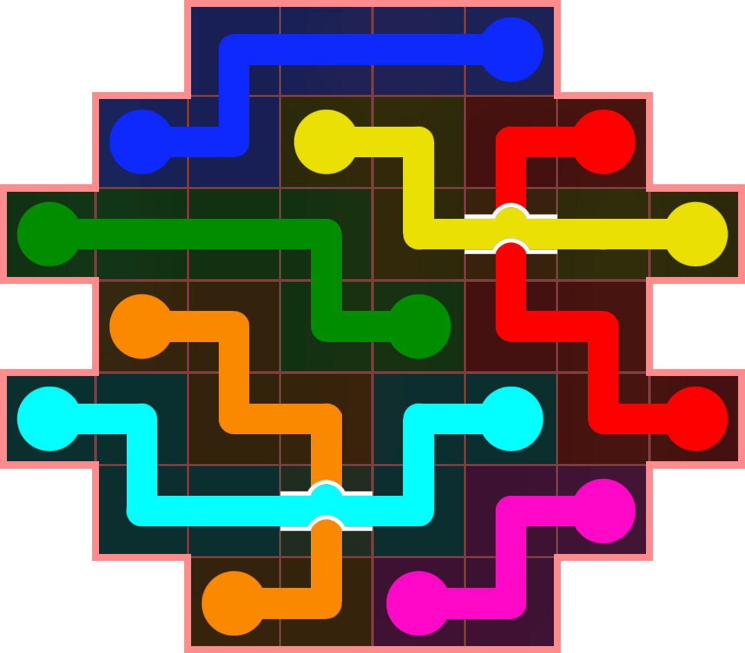 Flow Free 4327 Solution