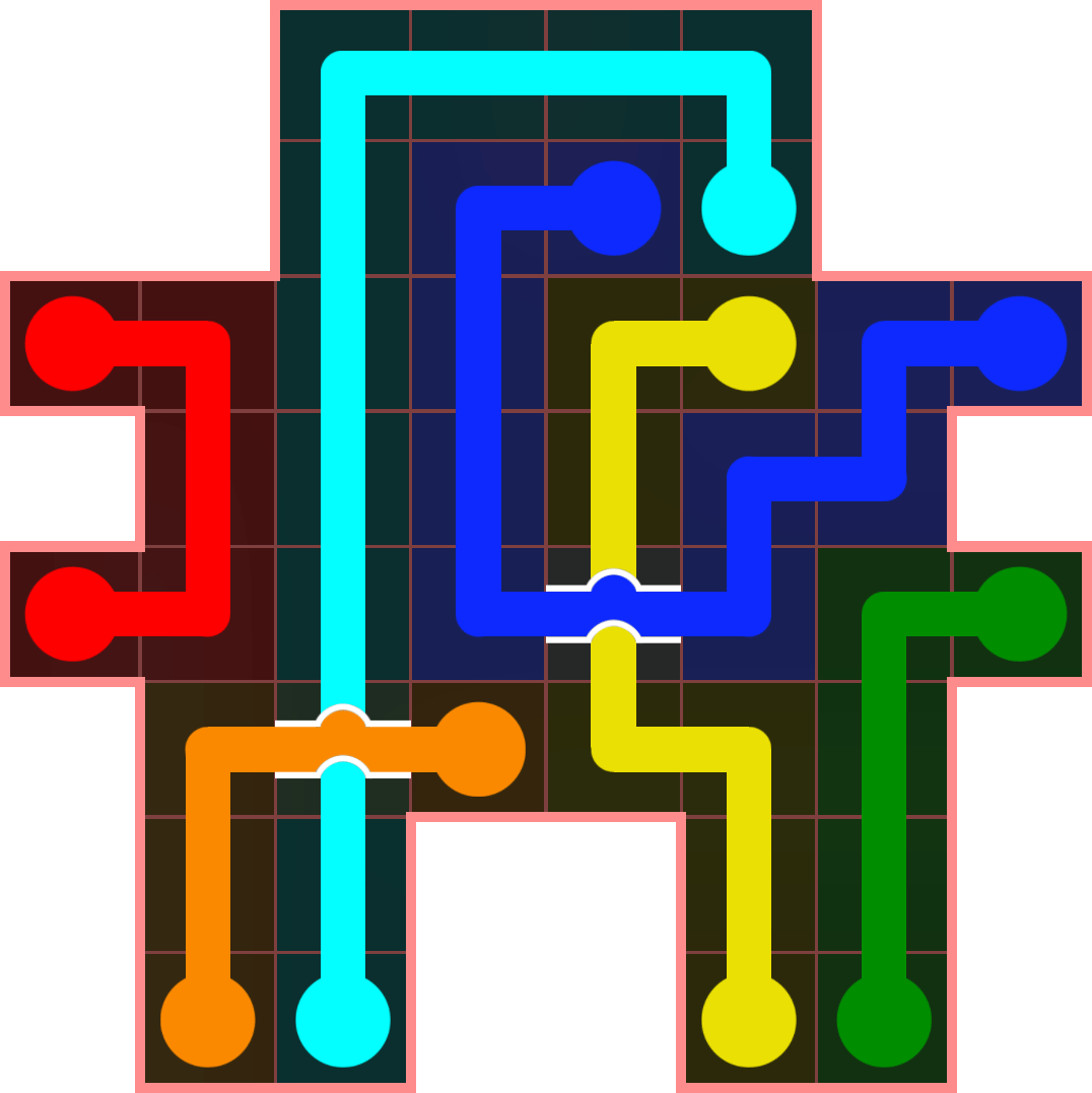 Flow Free 4328 Solution