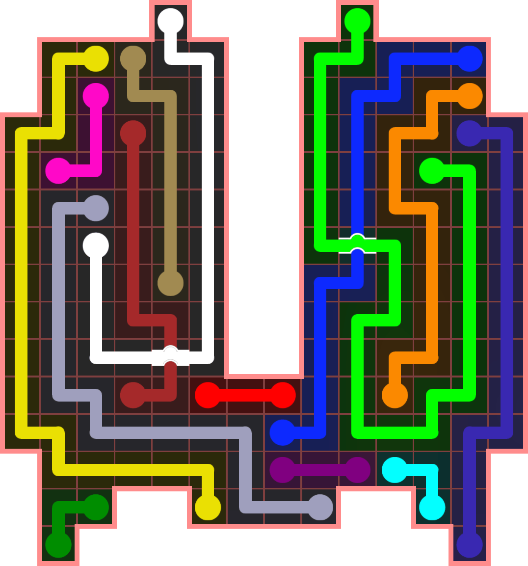 Flow Free 4441 Solution