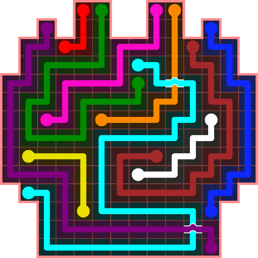 Flow Free 4444 Solution