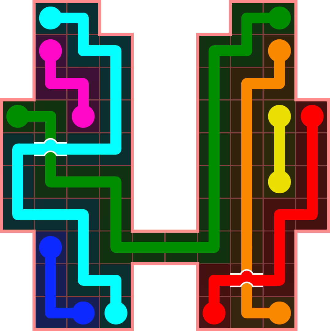 Flow Free 4352 Solution