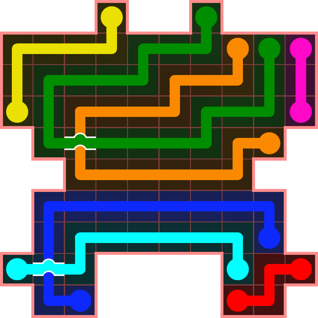 Flow Free 4356 Solution