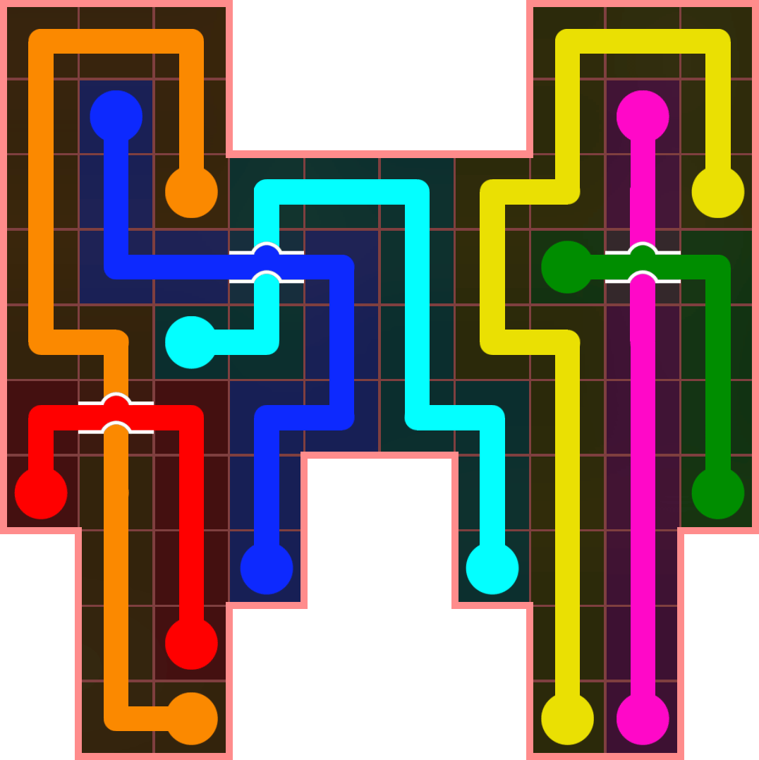 Flow Free 4359 Solution
