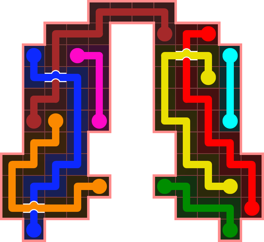 Flow Free 4361 Solution