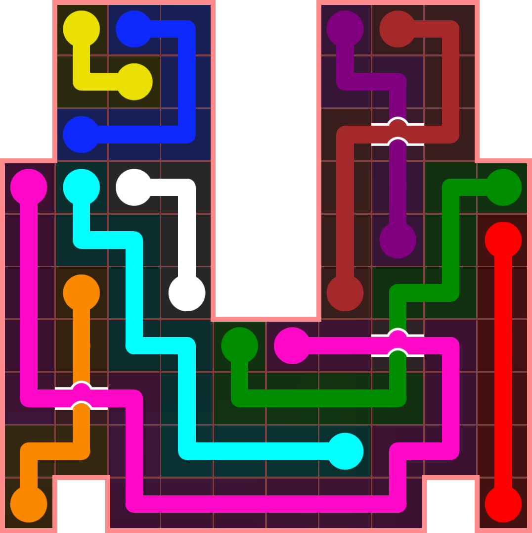 Flow Free 4364 Solution
