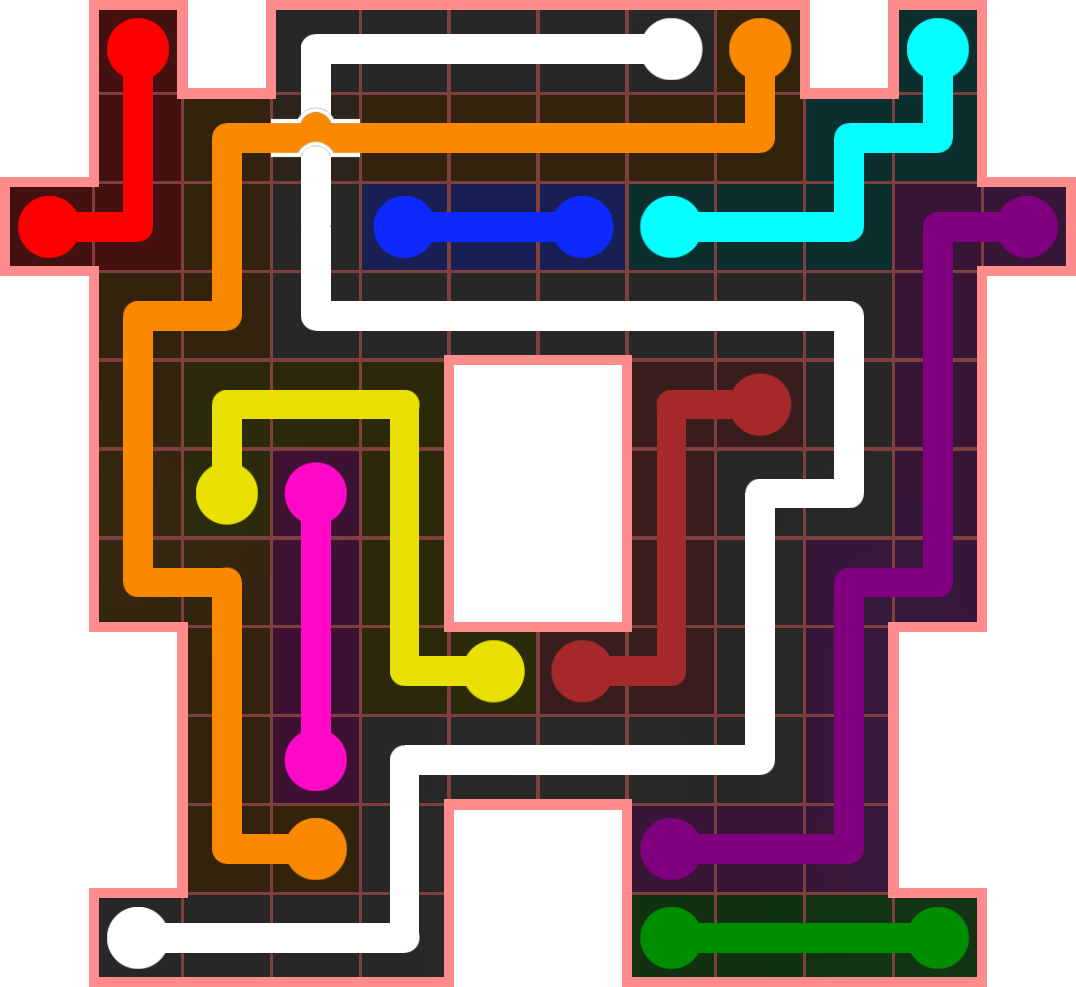 Flow Free 4379 Solution