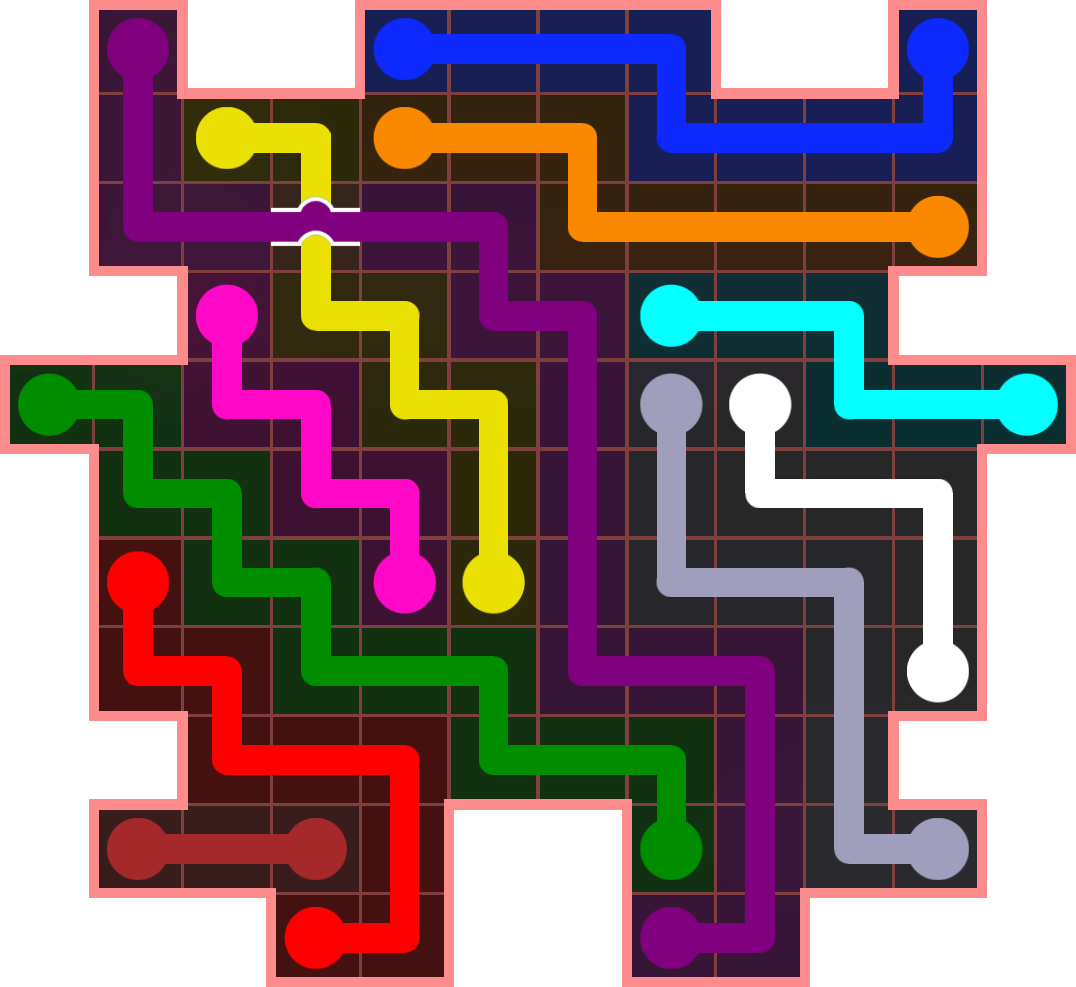 Flow Free 4380 Solution