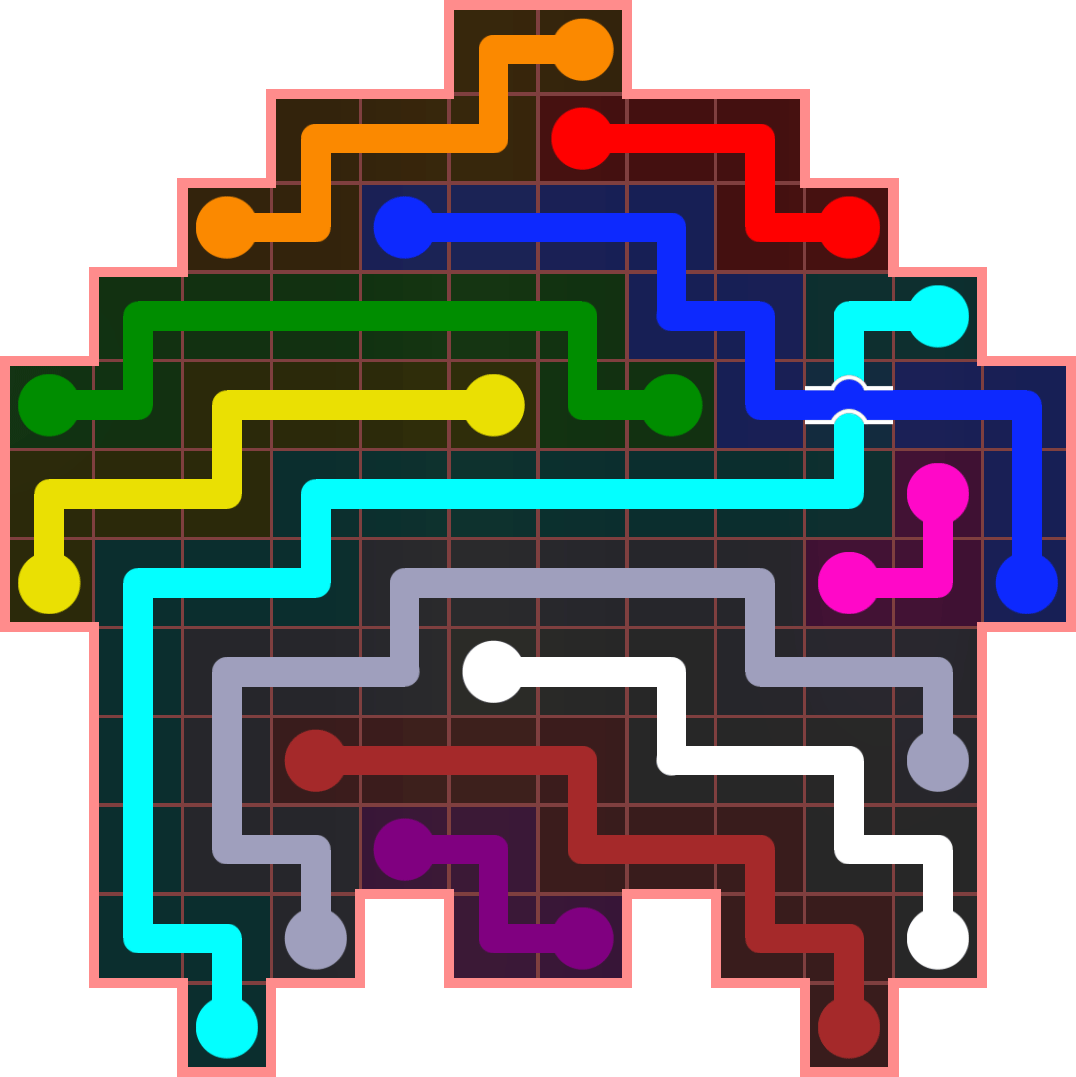 Flow Free 4387 Solution