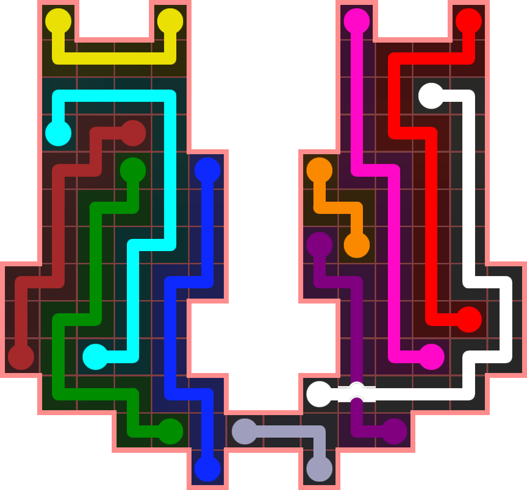 Flow Free 4394 Solution