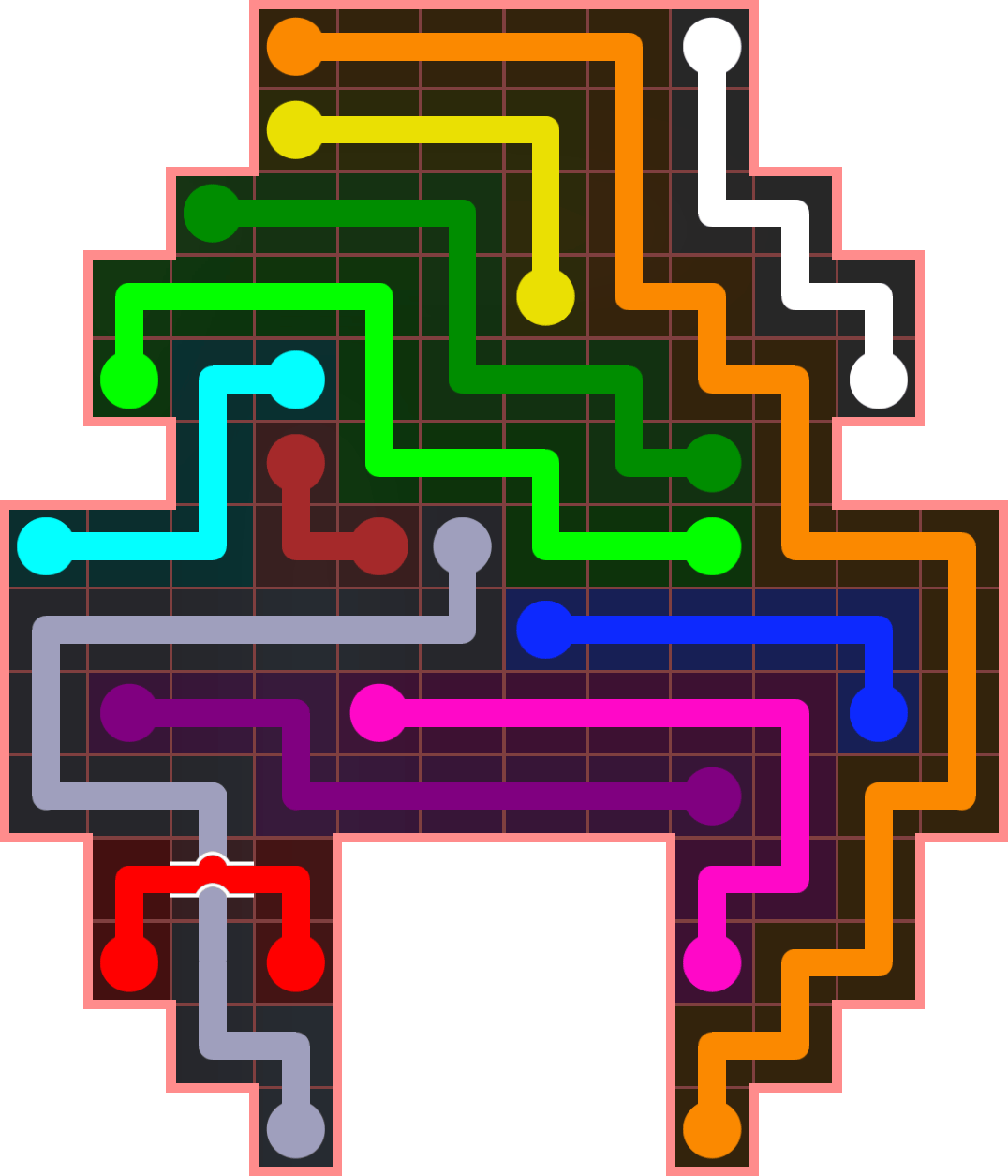 Flow Free 4399 Solution